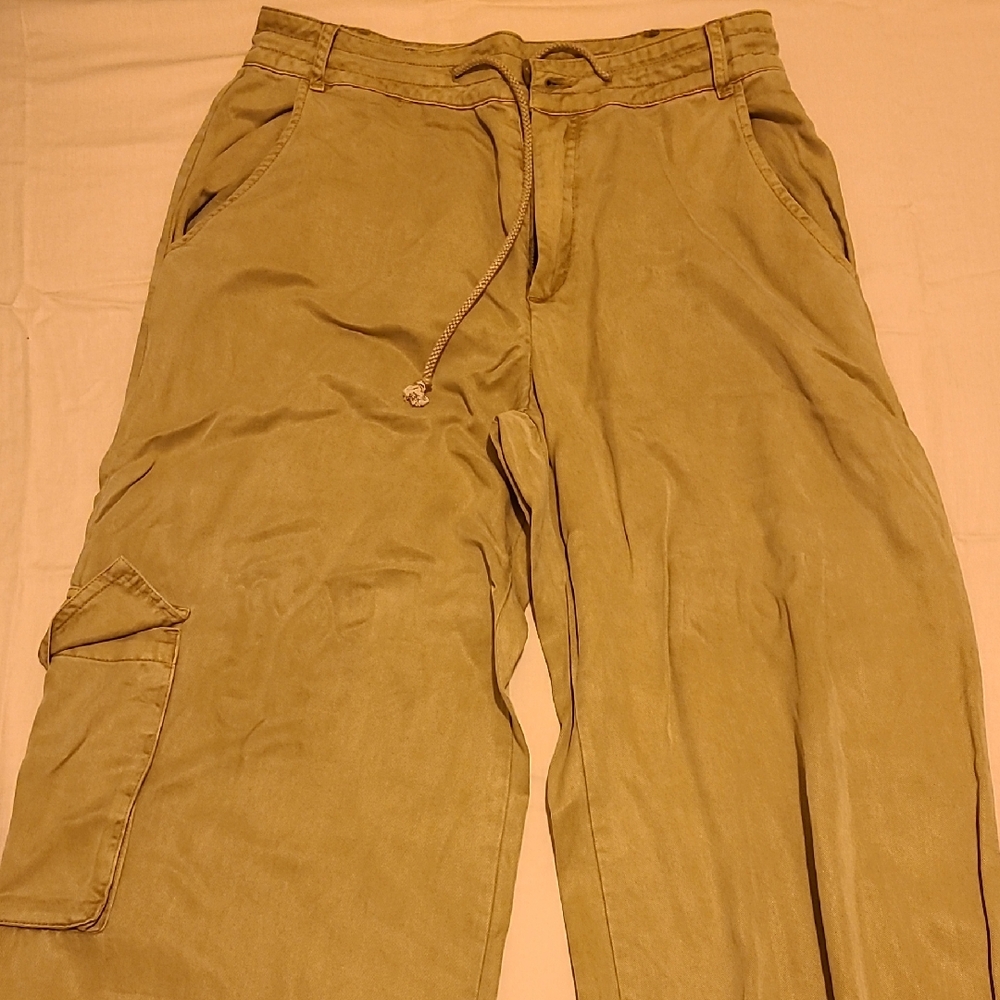 Women's Casual Tan Cargo Pants
